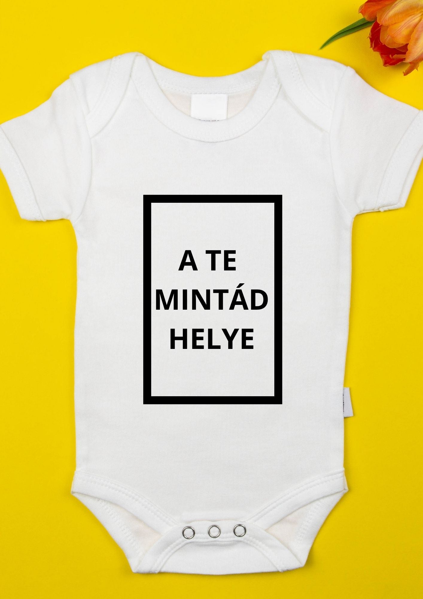 Egyedi Baby Body – 100% Pamut