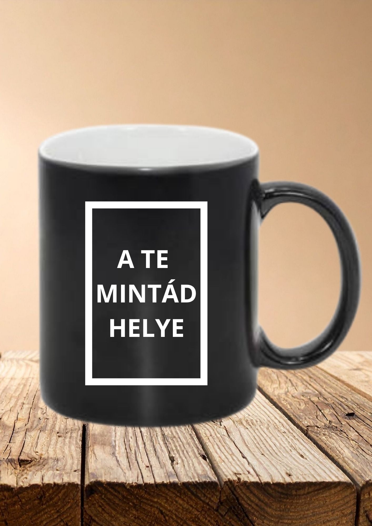 Egyedi hőre változó bögre