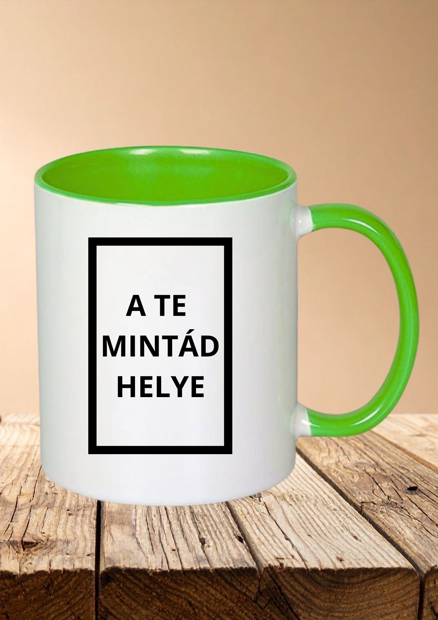 Egyedi színes bögre