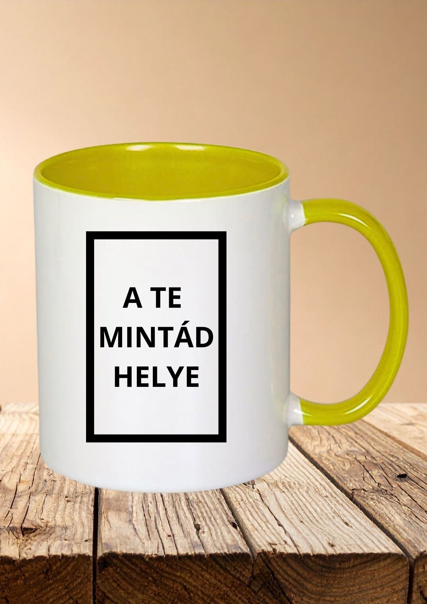 Egyedi színes bögre