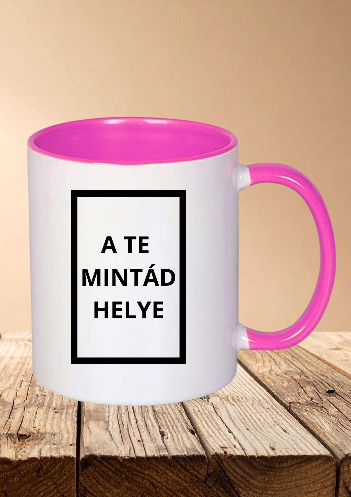 Egyedi színes bögre
