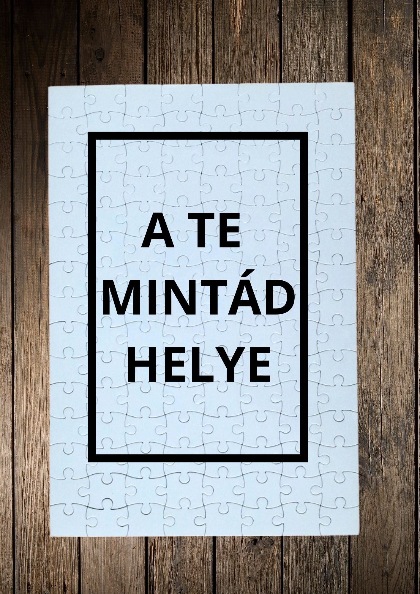 Egyedi fényképes kirakó