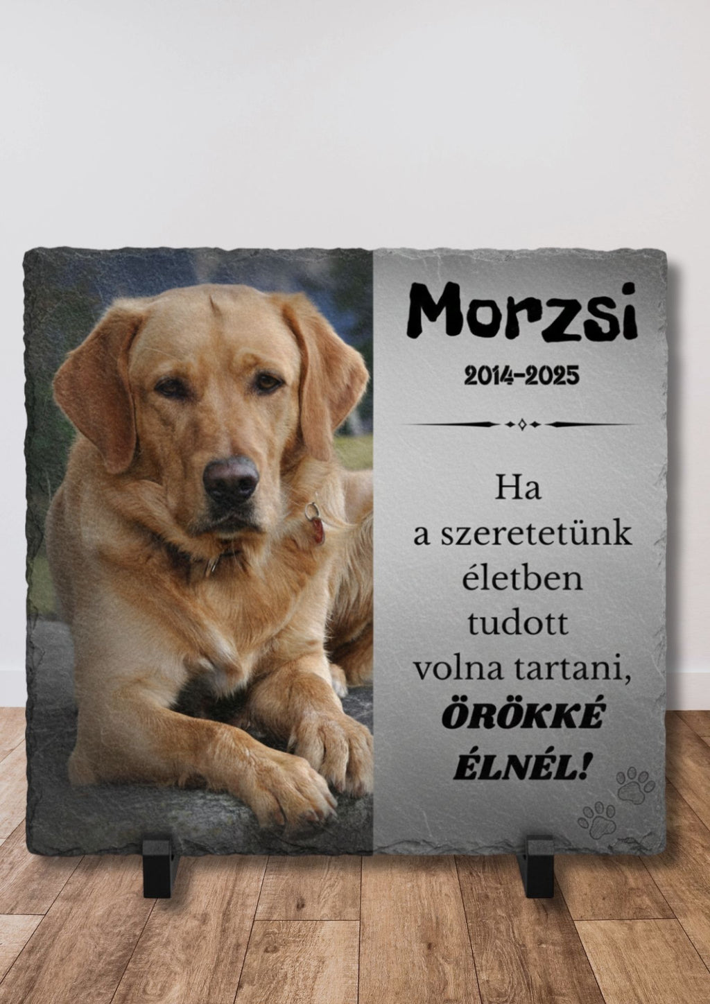 Egyedi Szublimációs Kőtábla – 20×20 cm